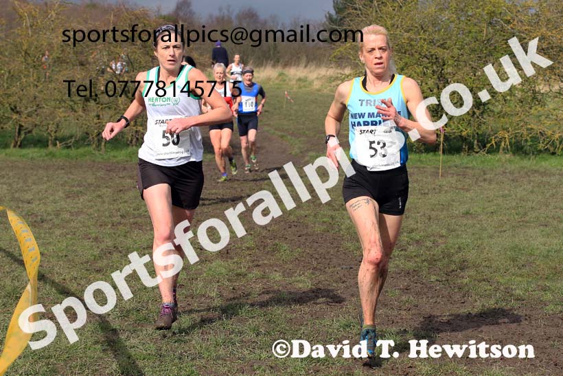 Womens and Mens 65+ in the 2023 BMAF Cross Country Champs., Wallsend. Photo: David T. Hewitson/Sports for All Pics